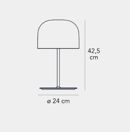Lampa stołowa Fontana Arte F438900550NEWL Equatore