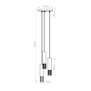 Sollux Lighting Lampa wisząca LAMI 3P biały SL.1689