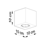 Sollux Lighting Plafon QUAD MAXI biały SL.0380