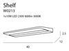 Kinkiet Maxlight W0213 biały