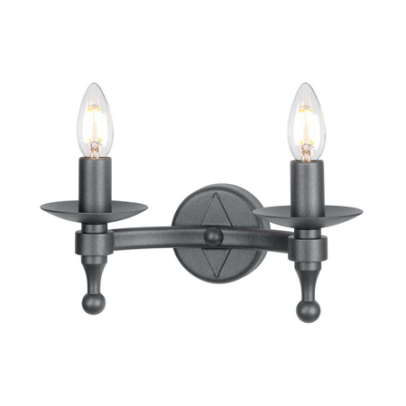 Kinkiet Elstead Lighting Warwick grafitowy WR2-GRAPHITE