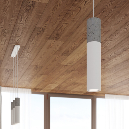 Sollux Lighting Lampa wisząca BORGIO 1 biały SL.0647
