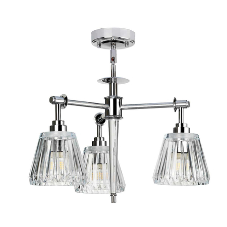 Lampa wisząca Elstead Lighting Agatha chrom BATH-AGATHA3P-PC