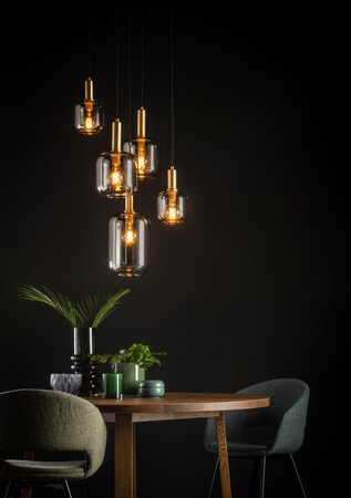 Lampa wisząca Lucide JOANET 45494/15/65 złoty