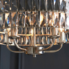Lampa wisząca Endon Lighting Clifton 104467 nikiel