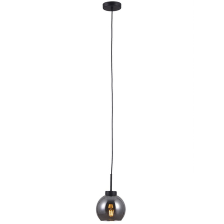 Lampa wisząca Italux Poggi  PND-28028-1B Czarny mat