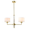 Cosmo Light Lampa wisząca SUTTON P02838BR-WH