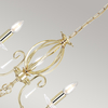 Żyrandol Elstead Lighting Aegean mosiądz AG3-POL-BRASS