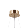 Lampa wisząca Italux Montiela PND-34374-6-HBR Złoty