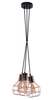 Lampa wisząca CARRON 3 COPPER Azzardo AZ1660 miedziany