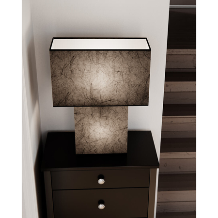 Lampa stołowa By Rydens iSquare H50 cm czarna 4024610-4000