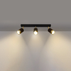 Sollux Lighting Plafon NERO 4 czarny/chrom SL.1067