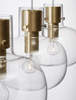 Lampa wisząca Luces Exclusivas PADRE złoty LE42635