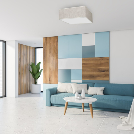 Milagro Lampa sufitowa LINO BIEL / LEN 3xE27 MLP7496 BIEL / LEN