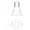Spot Astro Minima Mini 1249054 Matowy Czarny