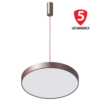 Lampa wisząca Italux 5361-830RP-CO-3 Orbital Brązowa