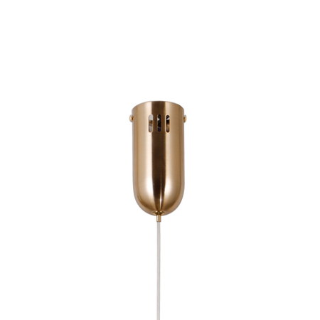 Lampa wisząca Italux PND-34359-5-HBR-AMB złoty