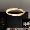 Glamour Lampa wisząca LED Abigali Cristal 36W 3000K , złoty CRLW-36W