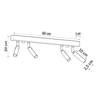 Sollux Lighting Plafon EYETECH 4 biały SL.0905