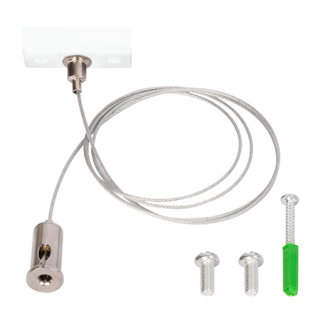 Milagro Zawiesie Prowadnica Track Biały 1-Obwodowy v2.0 ML0721 BIAŁY