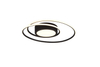 Lampa sufitowa Trio 672310232 czarny