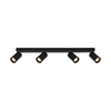 Spot Italux Nesto SPL-23436-4-BK Czarny piaskowany
