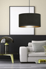 Lampa wisząca HILDE 1 BL BLACK Emibig 1054/1 czarny