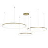 Milagro Lampa wisząca Saturno Gold 100W LED ML0847 ZŁOTY