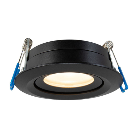 Oczko Lagos ruchome 1xGU10 czarna IP65 LP-4425/1RM BK
