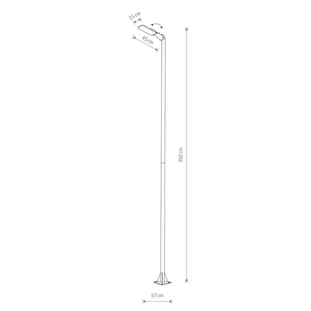 Lampa zewnętrzna PATHWAY LED PRO Nowodvorski 10633 czarny