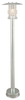 STOCKHOLM 285 HOT-DIP GALVANIZING E27 LED 9W 118CM