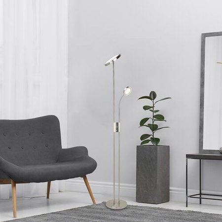 Lampa podłogowa Rabalux Ophus 3239 chrom satyna