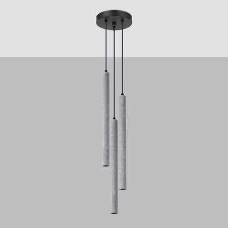 Sollux Lighting Lampa wisząca PASTELO 3P beżowa SL.1515