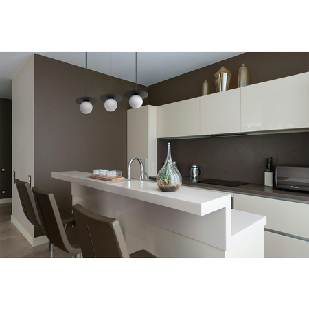 Lampa wisząca Kaja ROBIN K-5435 czarny, biały