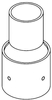ADAPTER o60/o50 GRAPHITE