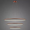 Lampa wisząca Ledowe Okręgi No.3 80cm 3k miedziana Dali