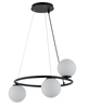 Sigma 33382 GAMA KOŁO 3 czarny lampa wisząca