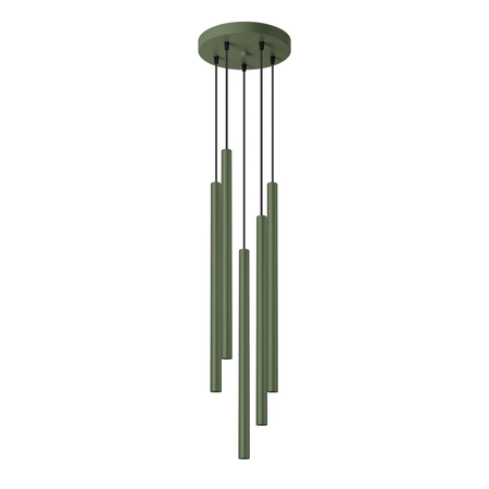 Sollux Lighting Lampa wisząca PASTELO 5P złota SL.1174
