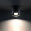 Sollux Lighting Plafon ORBIS 1 szary SL.0018
