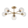 Lampa sufitowa Endon Lighting Allegra 103171 mosiądz