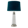 Lampa stołowa Endon Lighting Winslet 90545 nikiel