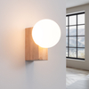 Sollux Lighting Kinkiet BULBO naturalne drewno SL.1682
