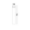 Lampa ogrodowa Luces Exclusivas NEVARRO LE75127 czarny