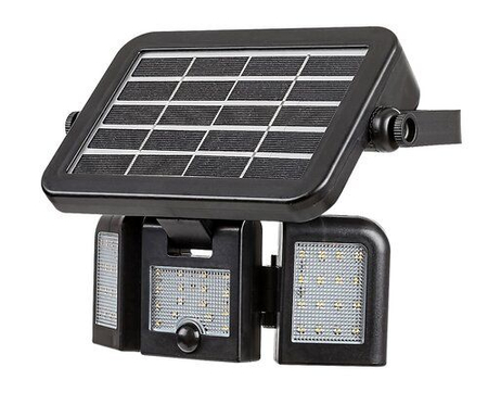 Lampa solarna Rabalux Lihull 77020 czarny