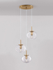 Lampa wisząca Luces Exclusivas HAINA złoty LE42646