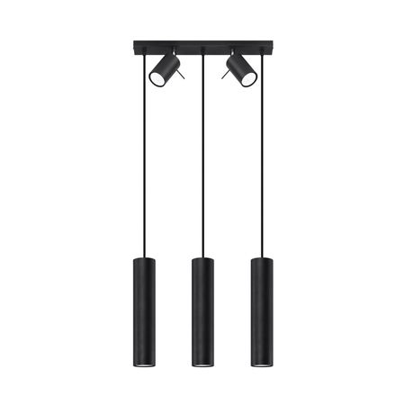 Sollux Lighting Lampa wisząca SAVAR 1 czarna SL.1132