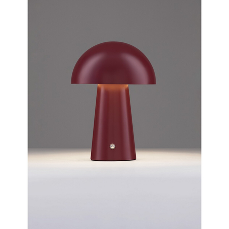 Lampa stołowa Luces Exclusivas CASTORO LE45587 czerwony