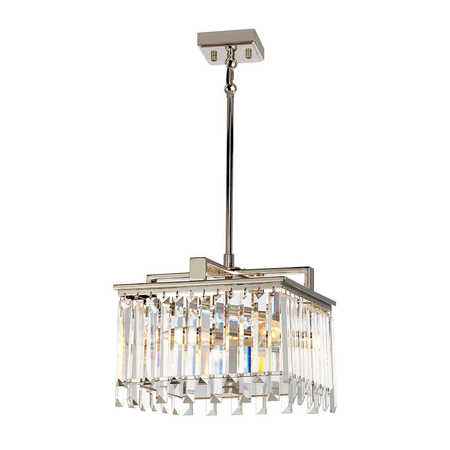 Żyrandol Elstead Lighting Aries szary ARIES-4P-S