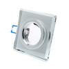Eko-Light Oczko sufitowe szklane KWADRATOWE. Kolor: SREBRNY EKOS270 SREBRNY