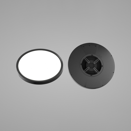 Plafon Italux Alata PLF-72836-300R-24W-BL Czarny